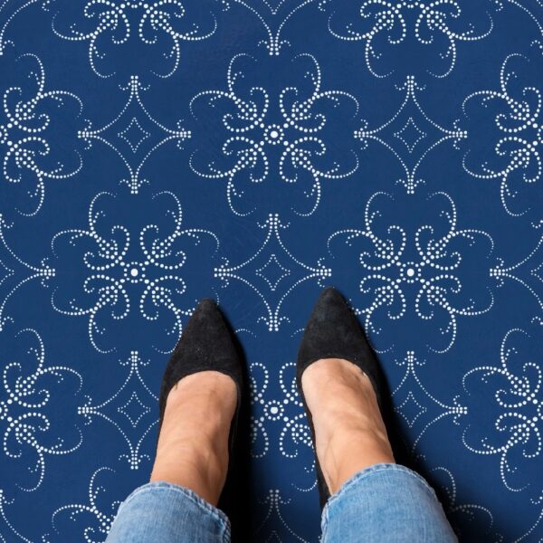 Retro Self Adhesive Vinyl Floor Tile - 20 Tiles/20 Sq. ft., 12 x 12, Slate Flooring Materials