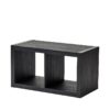 2 Cube Storage Organizer, Charcoal