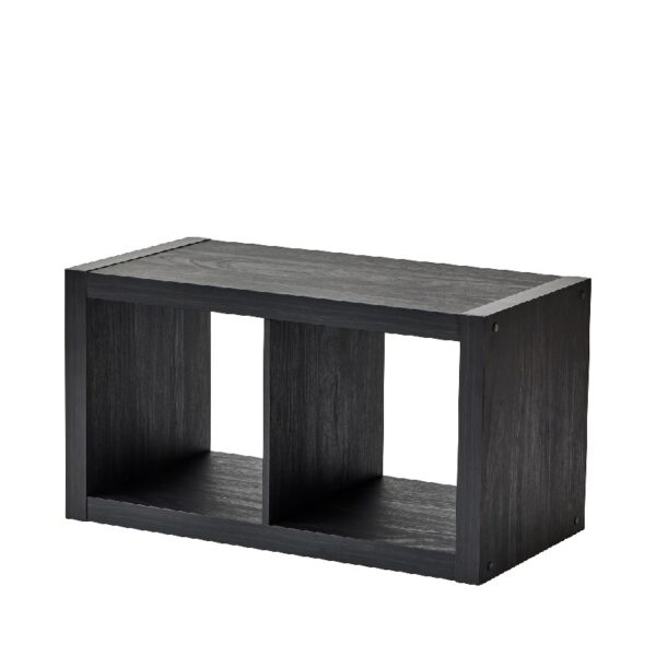 2 Cube Storage Organizer, Charcoal