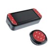 Solar Powered BT FM Transmitter with Remote via Multi-Input Compatible with Smartphone,3.5x2.5x0.875' 1 Unit Pack