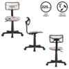Swivel Mesh Desk Chair, Hustle