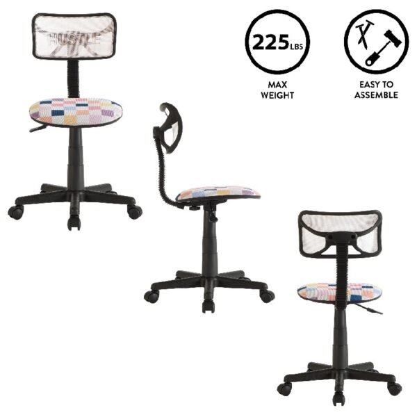 Swivel Mesh Desk Chair, Hustle