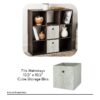 9 Cube Storage Organizer, Spring Pine