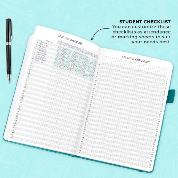 Clever Fox Teacher Planner - Mystic Blue