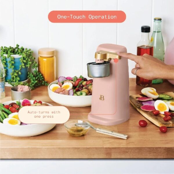 Easy-Prep Electric Can Opener, White Icing by Drew Barrymore