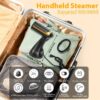 Handheld Garment Steamer for Clothes, 1500W Fabric Steam Iron for Home and Travel, Portable Handheld Design, 300ml Water Tank, 20s Quick Heat, Auto-Off