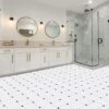 Retro Self Adhesive Vinyl Floor Tile - 20 Tiles/20 Sq. ft., 12 x 12, Slate Flooring Materials