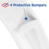 Antimicrobial Elongated Stay Fresh Scented Plastic Toilet Seat with Easy-off Hinges