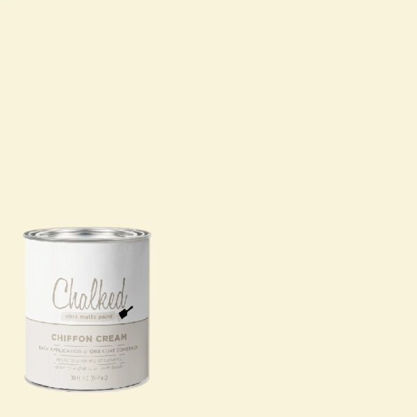 Linen White,  Chalked Ultra Matte Paint, Quart