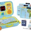 Little Tikes Learning Activity Suitcase Roll and Go Interactive LCD Screen with Music Songs Sounds Travel Phrases to Develop Letters Numbers Shapes and Roleplay for Children Kids Boys Girls Ages 3+