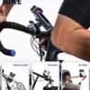 (2 pack) Motorcycle Phone Mount Bike Phone Holder, Auto Lock Adjustable Handlebar Phone Holder Mount for 4.7