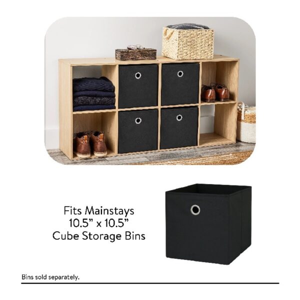 8 Cube Storage Organizer, Black