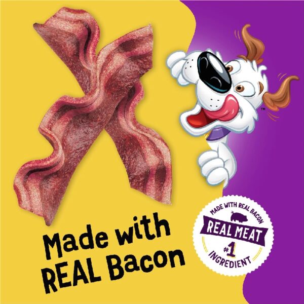 Purina  Dog Treats Original with Real Bacon Flavor Tender Chews, 40 oz Pouch