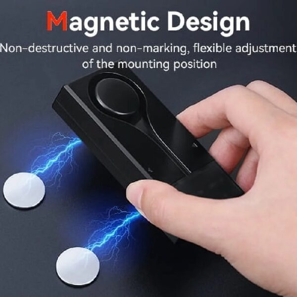 Car Anti-Theft Vibration Alarm, 108dB Car Vibration Sound & Light Alarm, Wireless Remote Vibration Sensor Car Alarm Vehicle Security Alarm System Automotive Warning Interior Safety Red Light