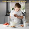 Hand Mixer, 450W Turbo Electric Handheld Mixer, 5 Speed Electric Mixers for Kitchen (Black)