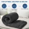 Queen Mattress Pad, Quilted Fitted Mattress Topper Protector, Cooling Breathable Bed Cover with 8-21