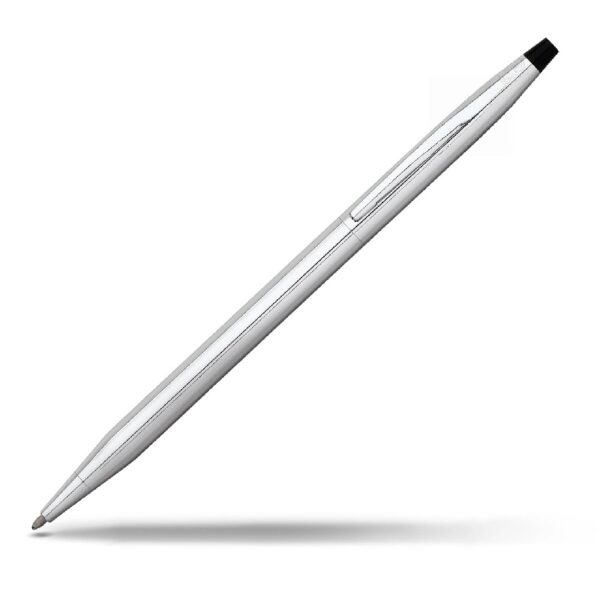 Cross Classic Century Refillable Ballpoint Pen Presented in a Luxury Gift Box - Medium Point, Black Ink, Lustrous Chrome