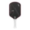 Paddle withRaw Carbon Fiber Surface and PP Honeycomb Core , Pickle Ball Racket Designed for Spin and Consistency,Green