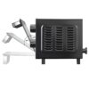 4 Slice Countertop Toaster Oven with 3 Settings, includes Baking Rack and Pan, Black, New