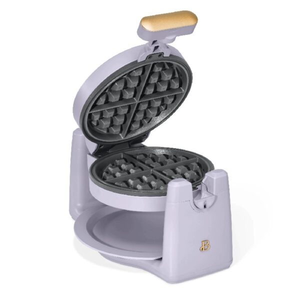 Rotating Belgian Waffle Maker, White Icing by Drew Barrymore