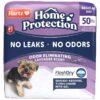 Hartz  Lavender Scent Odor-Eliminating Dog Pads, Regular Size, 21 in x 21 in, 50ct