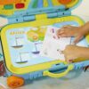 Little Tikes Learning Activity Suitcase Roll and Go Interactive LCD Screen with Music Songs Sounds Travel Phrases to Develop Letters Numbers Shapes and Roleplay for Children Kids Boys Girls Ages 3+