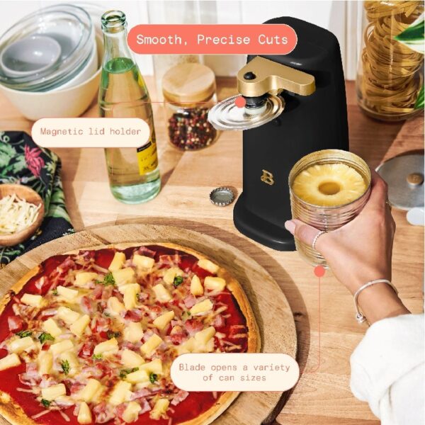 Easy-Prep Electric Can Opener, White Icing by Drew Barrymore