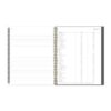 2025 Blue Sky Weekly/Monthly Planning Calendar, 8-1/2" x 11", Midnight Garden, January 2025 To December 2025
