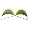 Athletic Works 3X2ft 2 Pack Pop-up Soccer Nets with Carry Bag, Yellow and Black