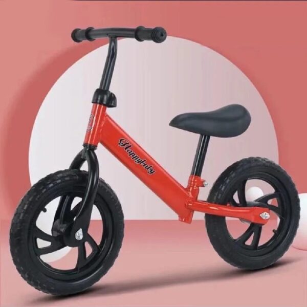 12 In Balance Bike for Kids 2-6 Years, Lightweight Toddler No Pedal Training Bike, Blue