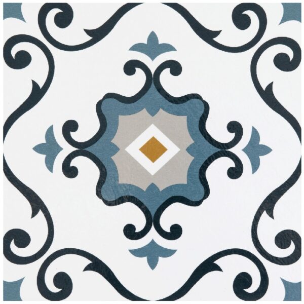 Retro Self Adhesive Vinyl Floor Tile - 20 Tiles/20 Sq. ft., 12 x 12, Slate Flooring Materials