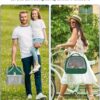 Bearded Dragon Travel Carrier, Portable Guinea Pig Carrier Bag Tortoise Carrier Pouch for Bunny Hamster Chinchilla Hedgehog Lizard Bird Outgoing Reptile Travel Carrying Case - Grey