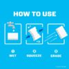 (2 pack)  Magic Eraser Extra Durable Multi-Purpose Foam Cleaning Pads with Durafoam, 10 Ct