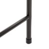 3-Shelf over the Toilet Steel Wall Mount Storage Shelf Unit, Black, Holds up to 30 lb Capacity