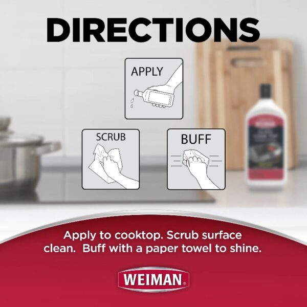 Cooktop Cleaner Kit - Cook Top Cleaner And Polish, 20 Ounce