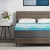EGO HOME 2 inch Memory Foam Mattress Topper, Twin Mattress Topper, Cooling