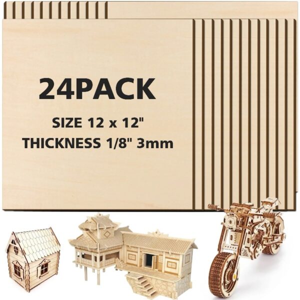 24-Pack 12x12x1/8