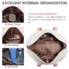 Travel Duffel Bag for Women, Large Weekender Overnight Bag, Carry-on Gym Bag with Separate Shoes Compartment, Mom Hospital Bags for Labor and Delivery with 2 Packing Cubes