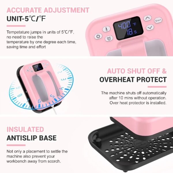 Adnoom Smart Heat Press Machine,7