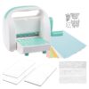 WRVCSS Portable Manual Mini Die Cutting & Embossing Machine for Arts & Crafts, Scrapbooking & Cardmaking,3