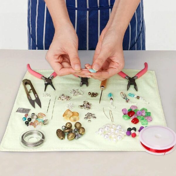 Jewelry Making Kit, 1960 pcs Jewelry Making Supplies Includes Jewelry Beads, Instructions, Findings, Wire for Bracelet, Necklace, Earrings Making Kit for Adults by Inscraft