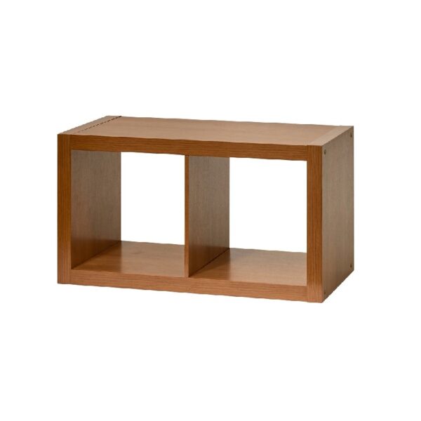 2 Cube Storage Organizer, Charcoal