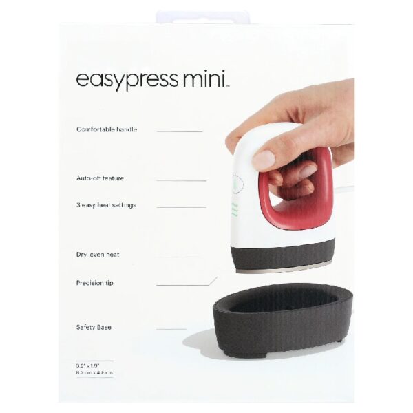 Cricut EasyPress Mini, Raspberry - Compact Handheld Heat Press Machine