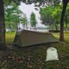 Camping Tent Waterproof 1 Person Shelter Survival easy for Mountaineering Beach Fishing Backpacking Hiking , Green