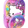 Fast Forward Hello Kitty 16 Inches Large Backpack with Lunch Bag