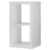 2 Cube Storage Organizer, Charcoal