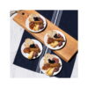 Winter Frost White, Round 12-Piece Dinnerware Set