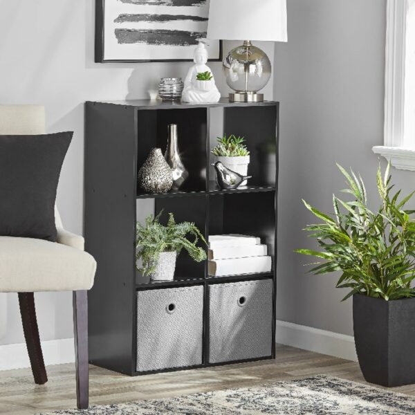 6 Cube Storage Organizer, White