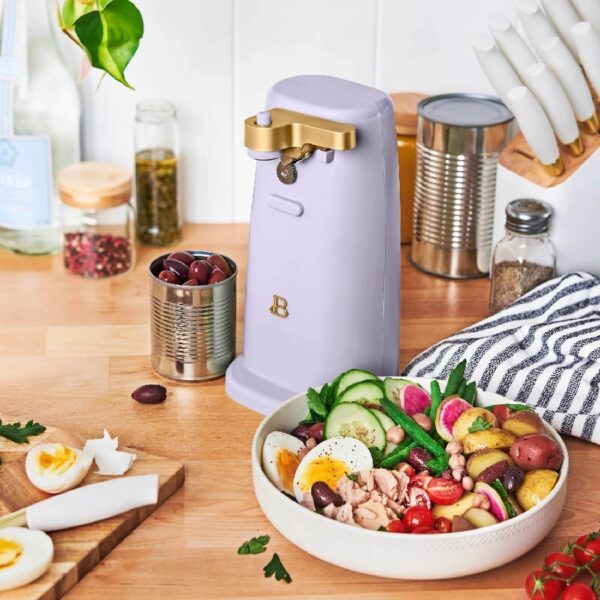 Easy-Prep Electric Can Opener, White Icing by Drew Barrymore