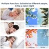 Extra Thick Mattress Topper, Cooling Mattress Pad Cover, Organic Cotton Pillow Top Protector with 8-21 Inch Deep Pocket, Twin Size